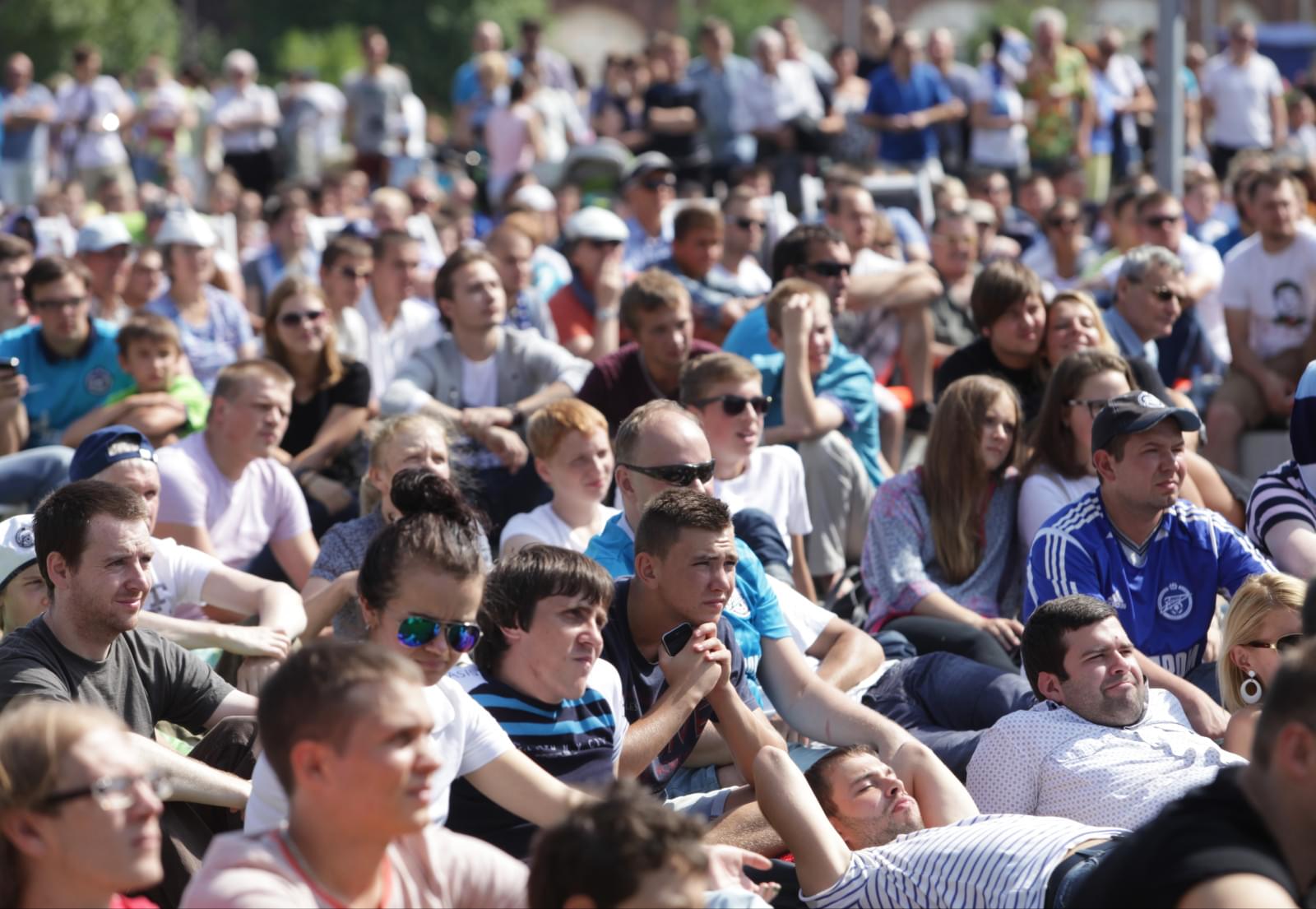 Матч «Волга» — «Зенит» показан в Новой Голландии