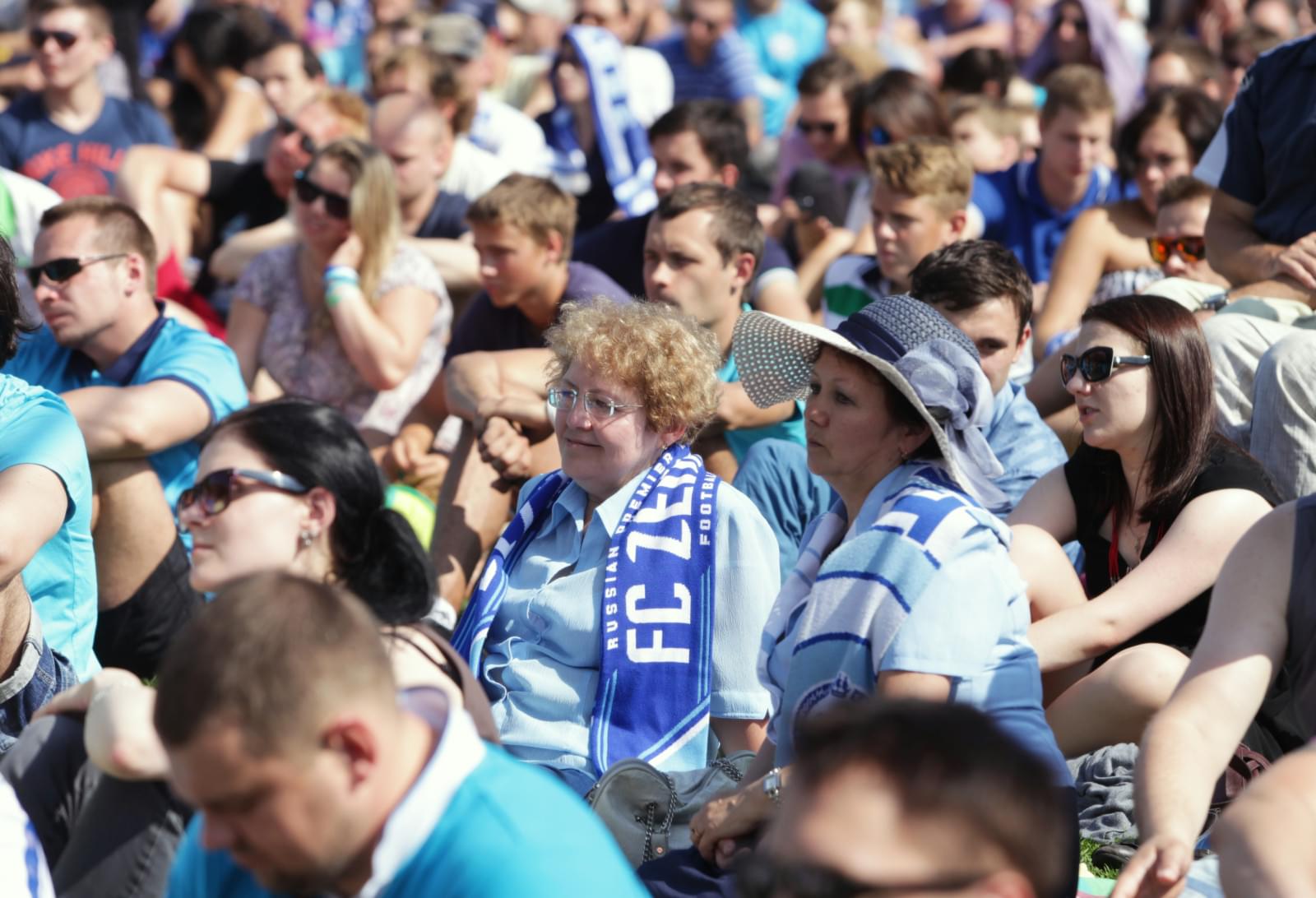 Матч «Волга» — «Зенит» показан в Новой Голландии