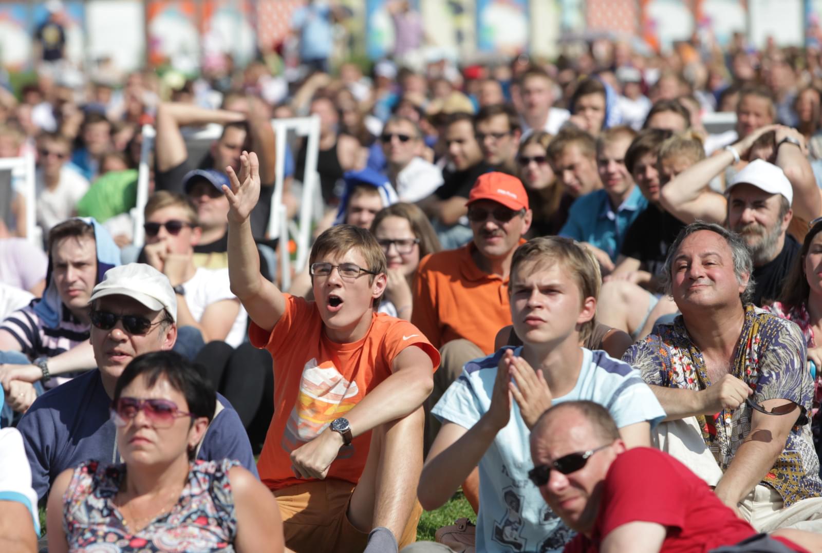 Матч «Волга» — «Зенит» показан в Новой Голландии