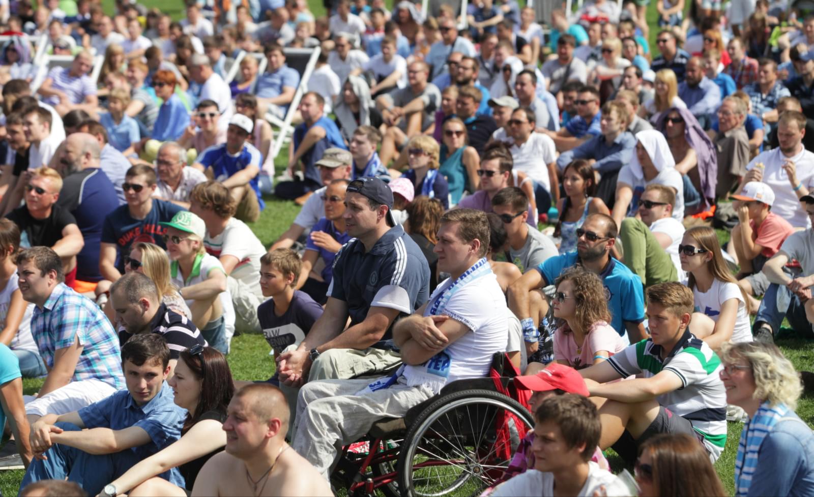 Матч «Волга» — «Зенит» показан в Новой Голландии