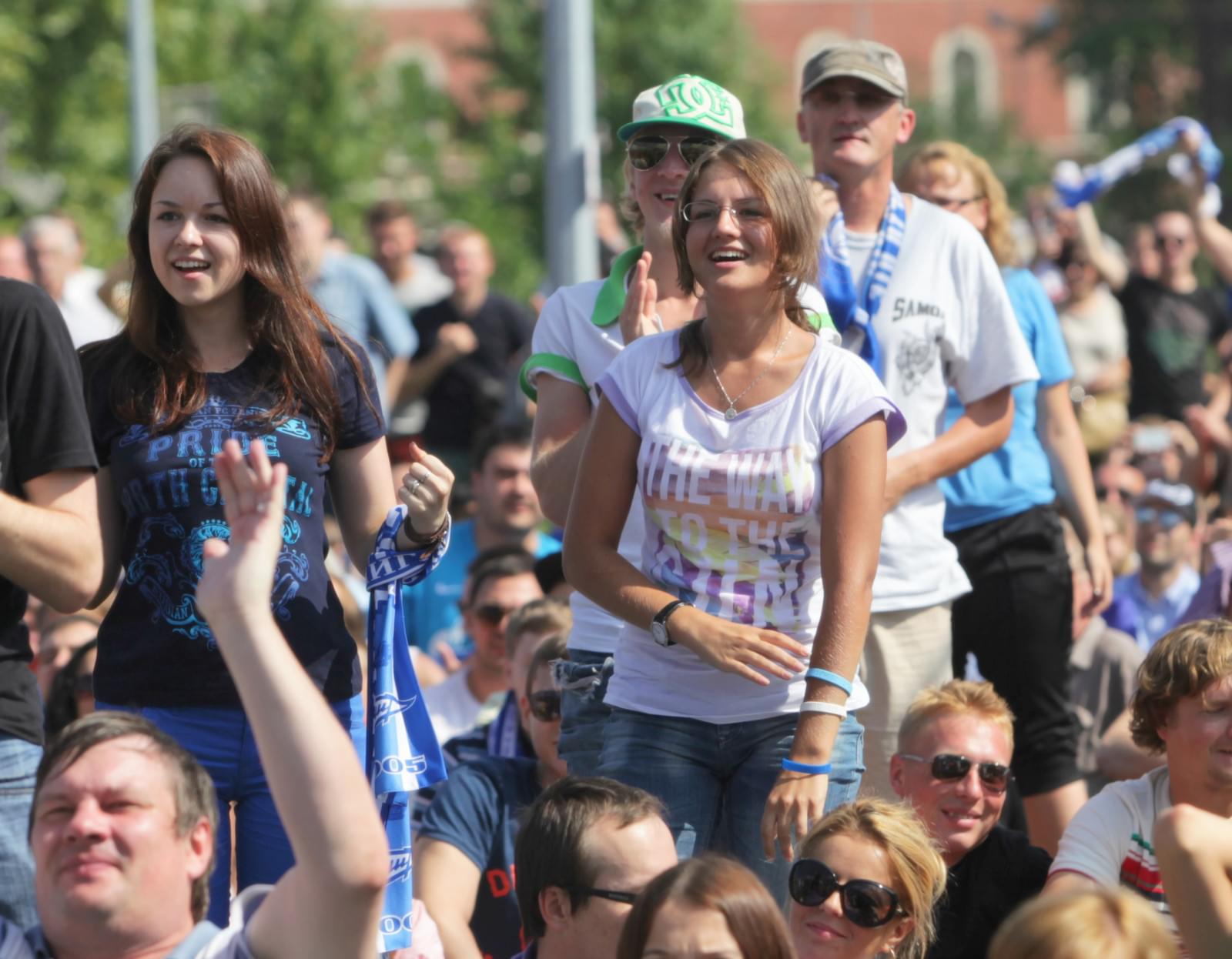Матч «Волга» — «Зенит» показан в Новой Голландии