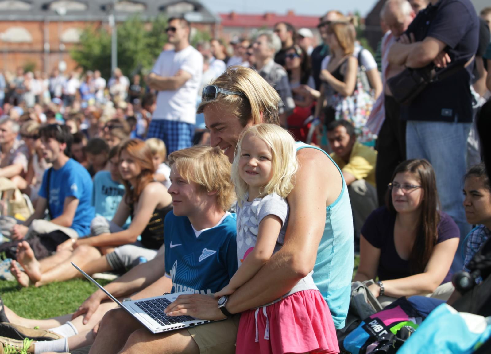 Матч «Волга» — «Зенит» показан в Новой Голландии