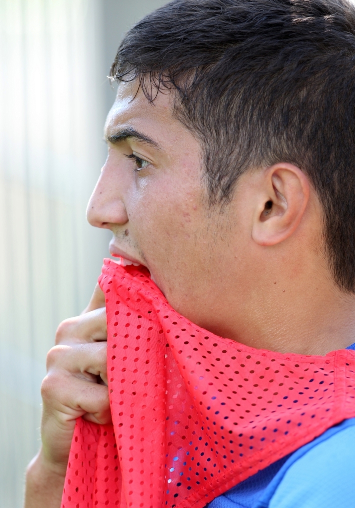 Тренировка основного состава ФК «Зенит» перед  матчем «Зенит» — «Нордшелланд»