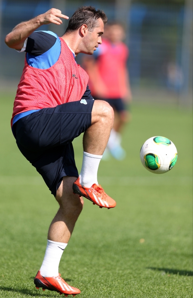 Тренировка основного состава ФК «Зенит» перед  матчем «Зенит» — «Нордшелланд»