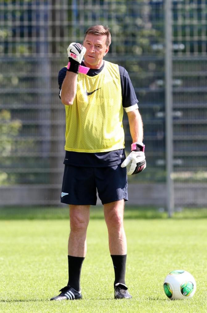 Тренировка основного состава ФК «Зенит» перед  матчем «Зенит» — «Нордшелланд»