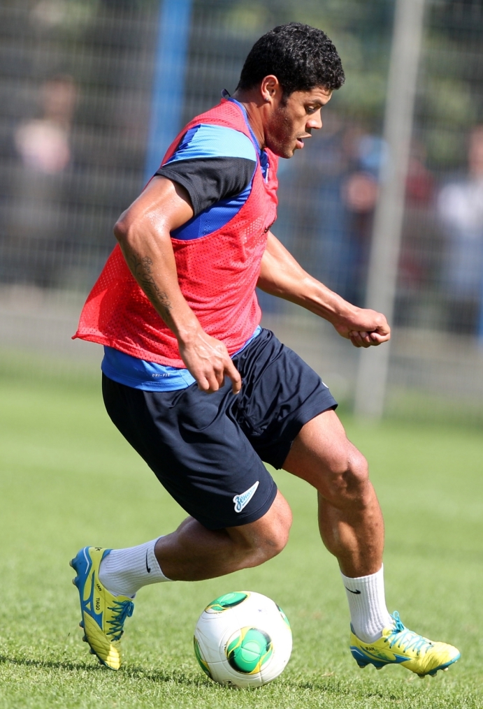 Тренировка основного состава ФК «Зенит» перед  матчем «Зенит» — «Нордшелланд»