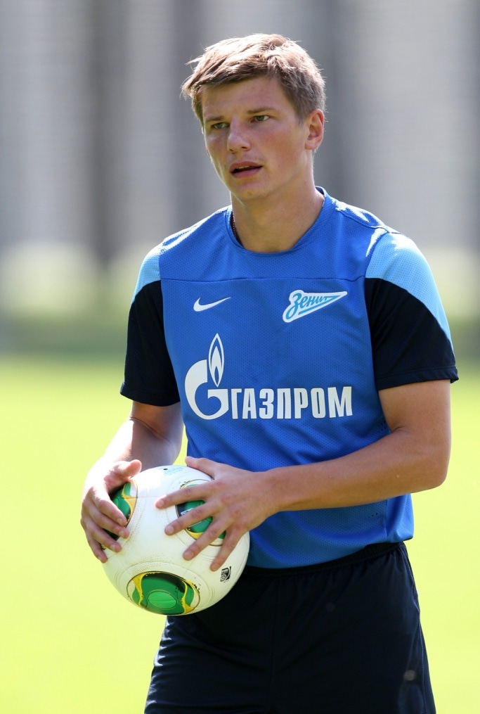 Тренировка основного состава ФК «Зенит» перед  матчем «Зенит» — «Нордшелланд»