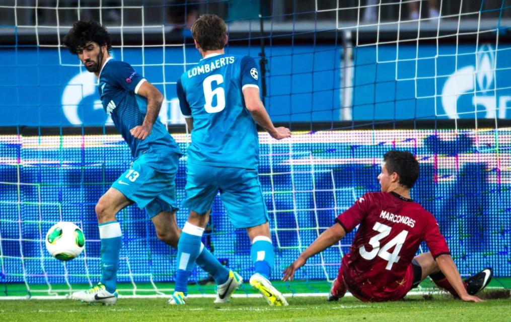 Лига Чемпионов УЕФА 2013/2014, «Зенит» — «Нордшелланд»