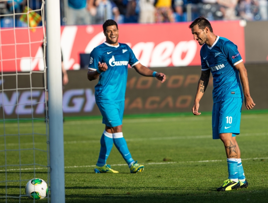 Лига Чемпионов УЕФА 2013/2014, «Зенит» — «Нордшелланд»