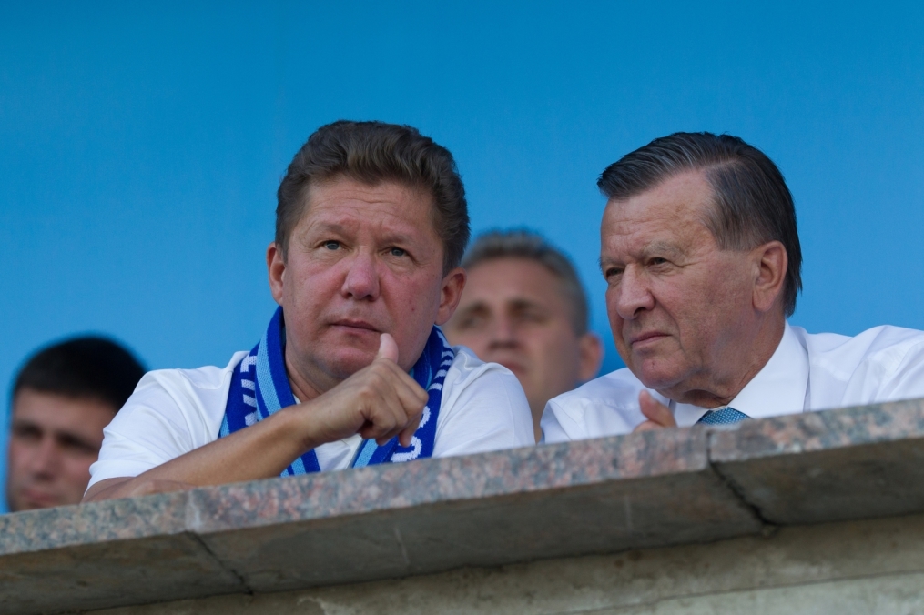 Болельщики ФК «Зенит», на матче Лиги Чемпионов УЕФА 2013/2014, «Зенит» — «Нордшелланд»