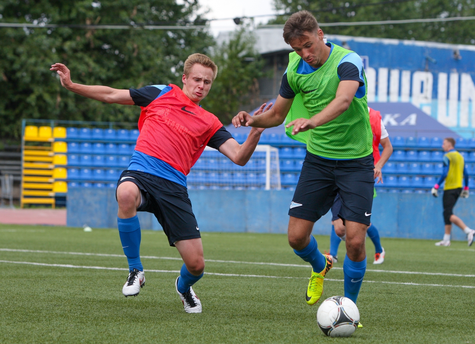 Тренировка «Зенит-2» перед игрой с ФК  «Химки»