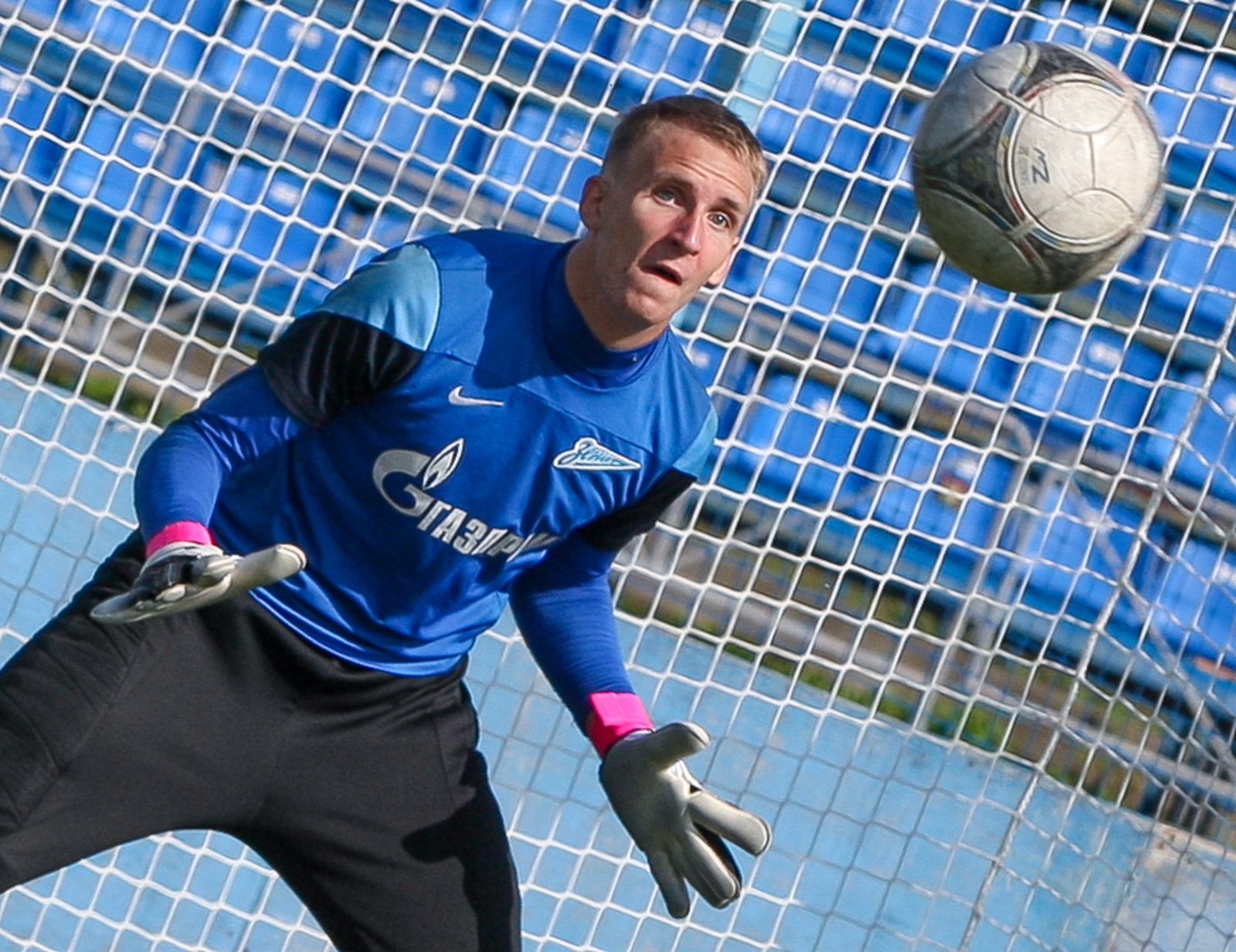 Тренировка «Зенит-2» перед игрой с ФК  «Химки»