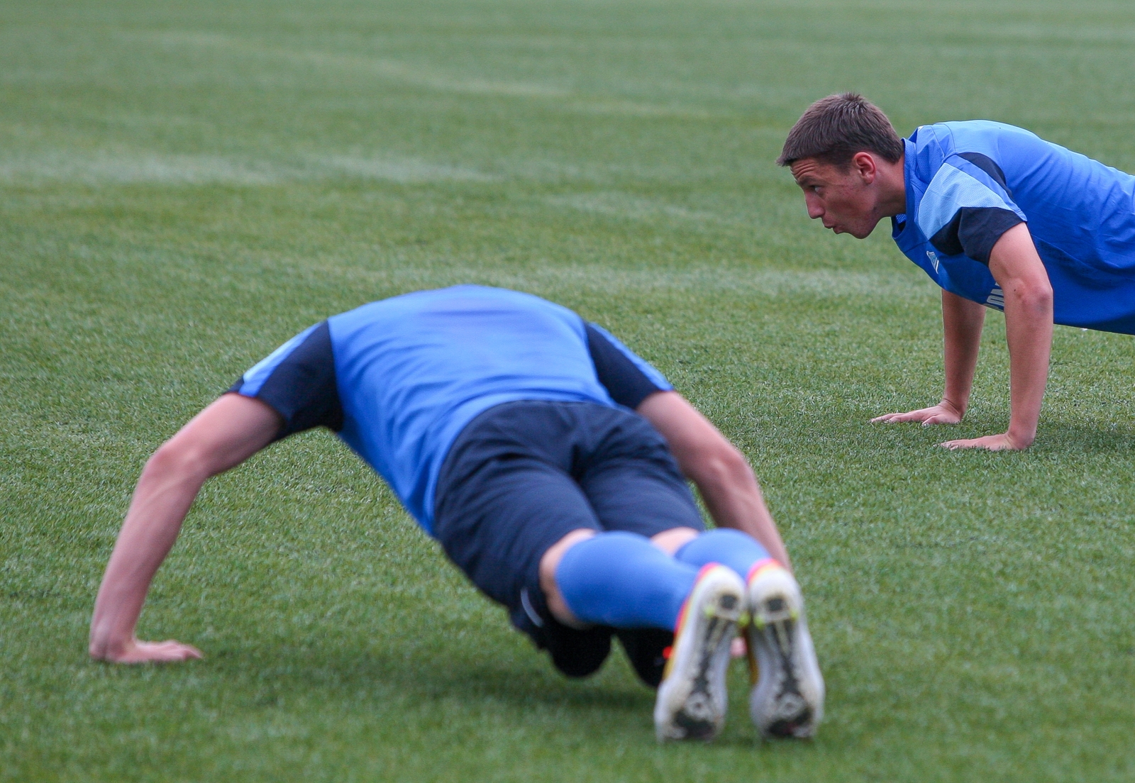 Тренировка «Зенит-2» перед игрой с ФК  «Химки»