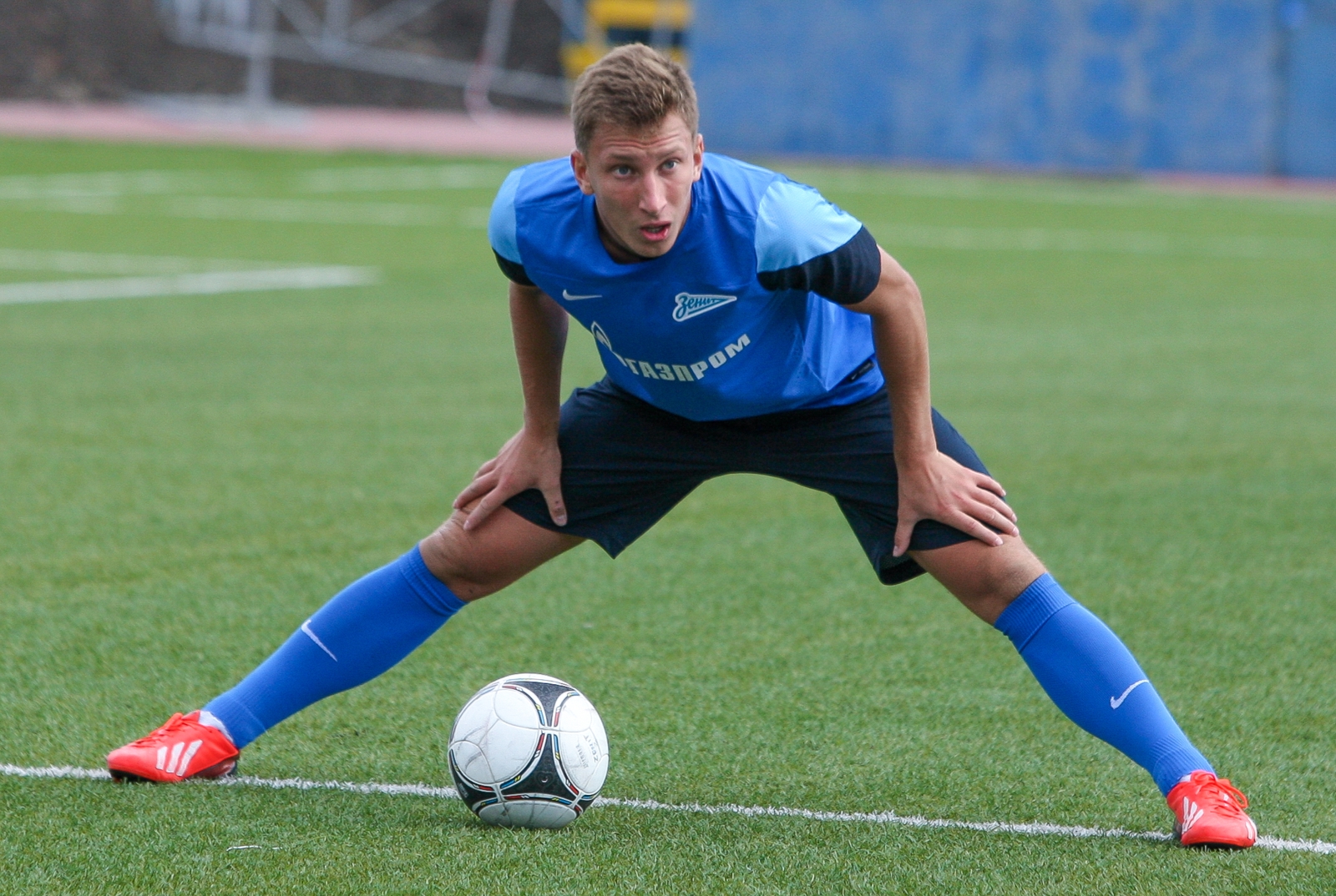 Тренировка «Зенит-2» перед игрой с ФК  «Химки»