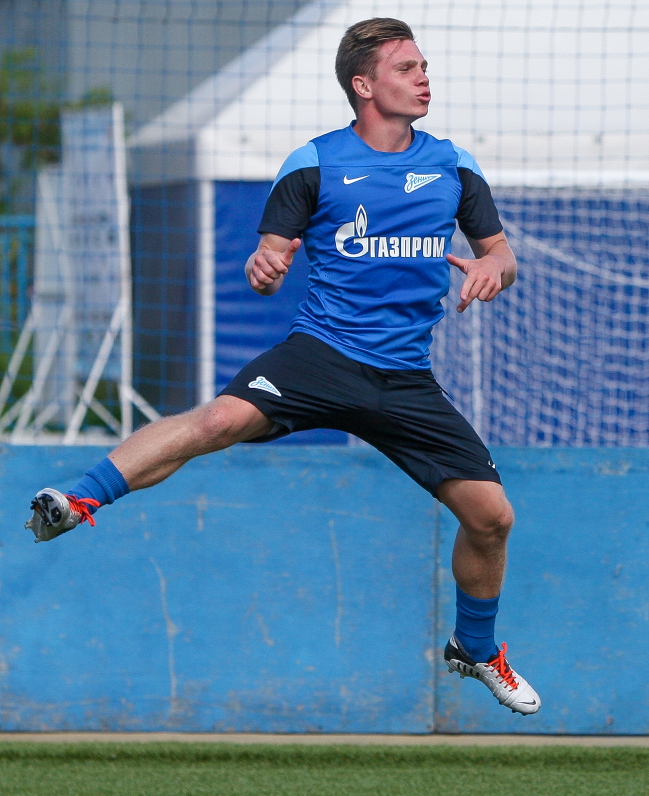 Тренировка «Зенит-2» перед игрой с ФК  «Химки»