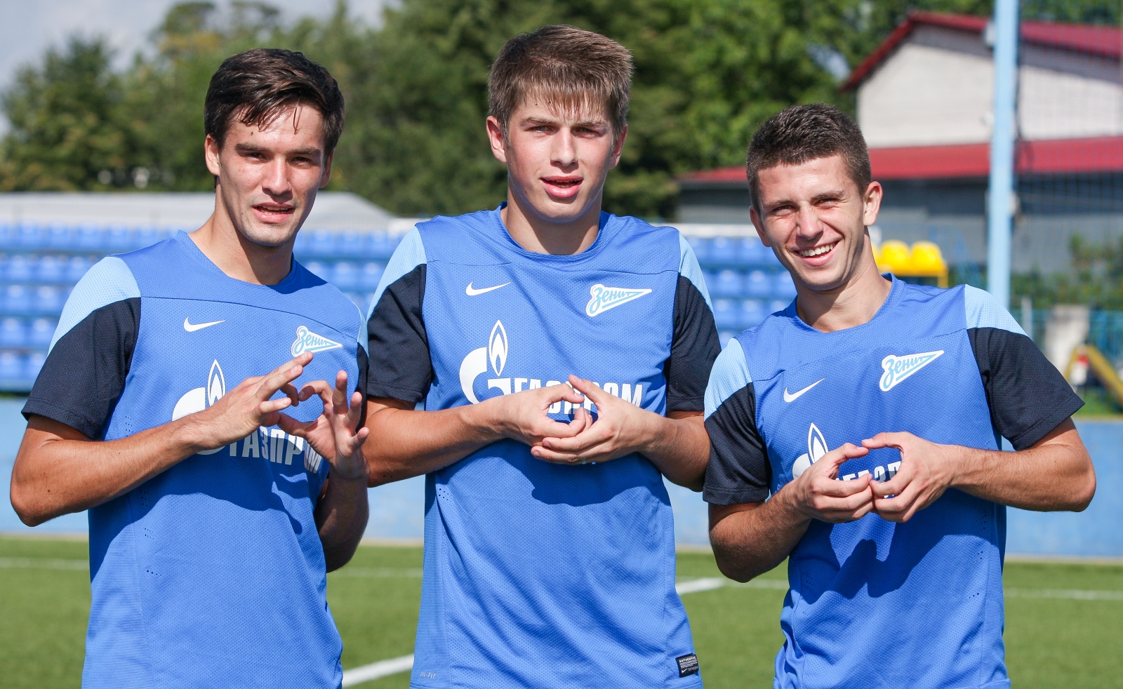 Тренировка «Зенит-2» перед игрой с ФК  «Химки»