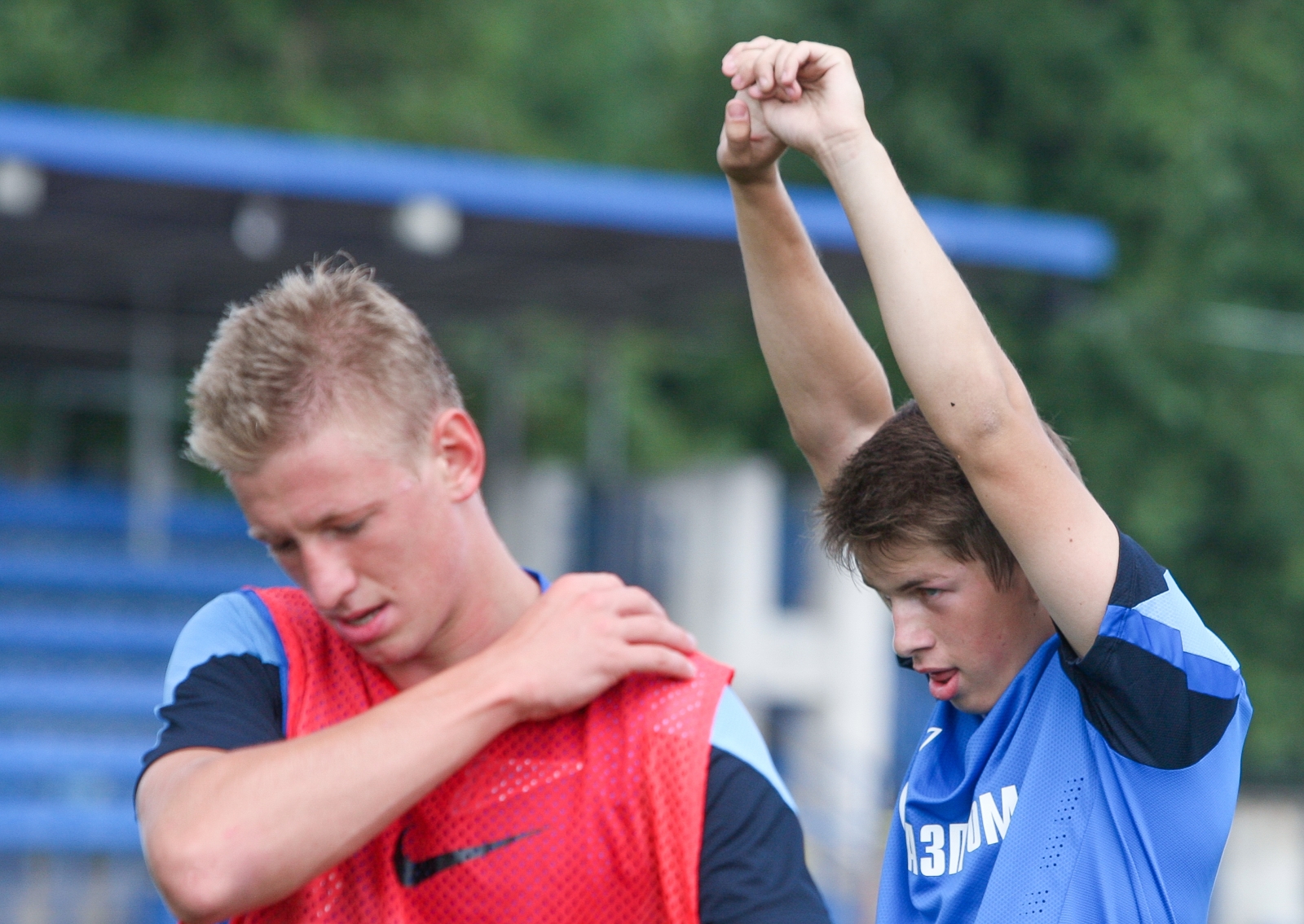 Тренировка «Зенит-2» перед игрой с ФК  «Химки»