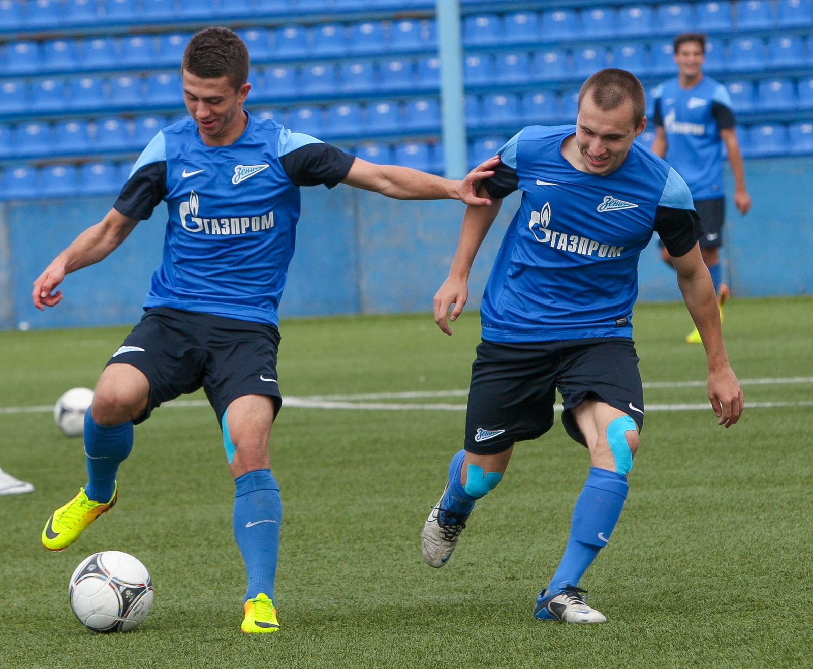 Тренировка «Зенит-2» перед игрой с ФК  «Химки»