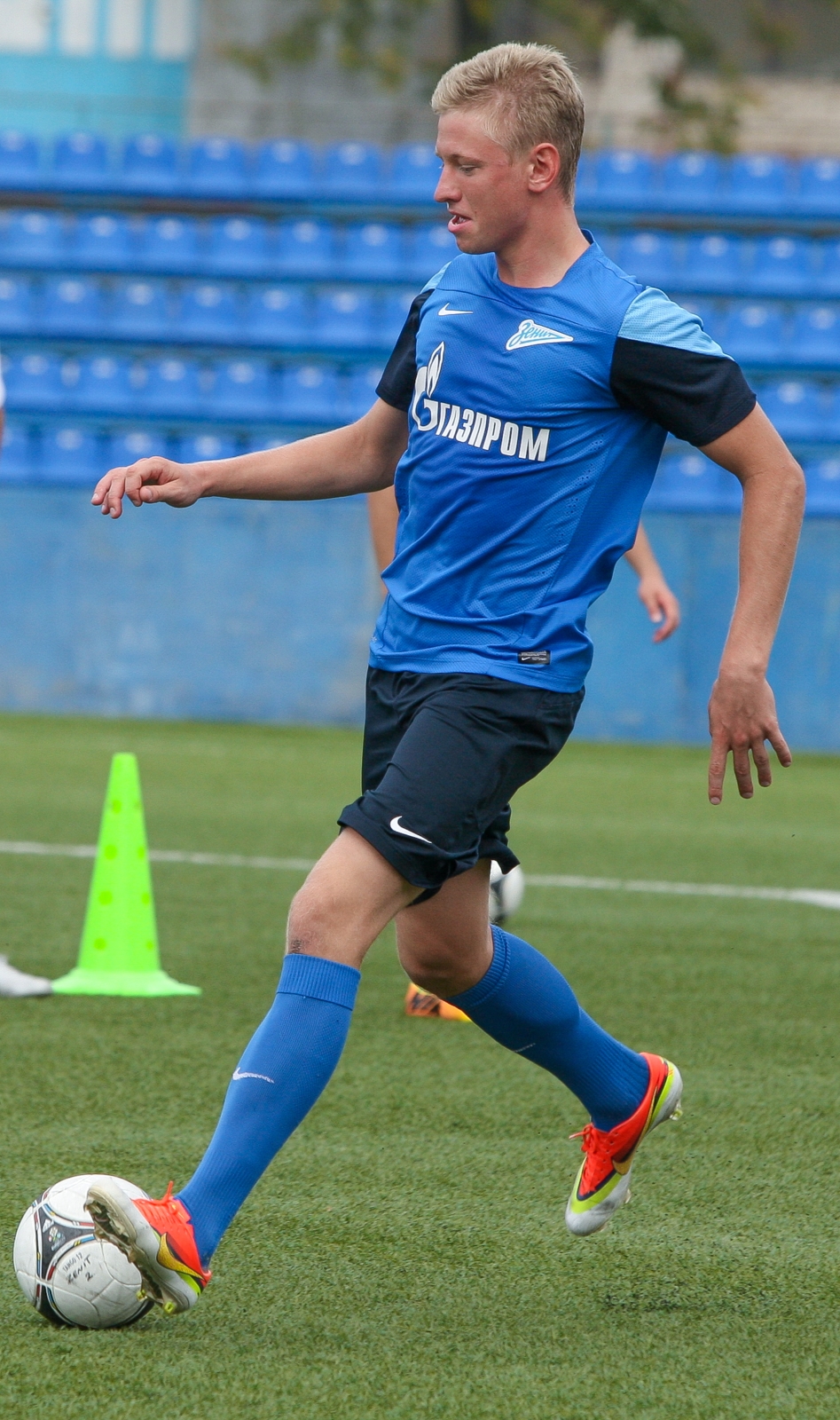 Тренировка «Зенит-2» перед игрой с ФК  «Химки»