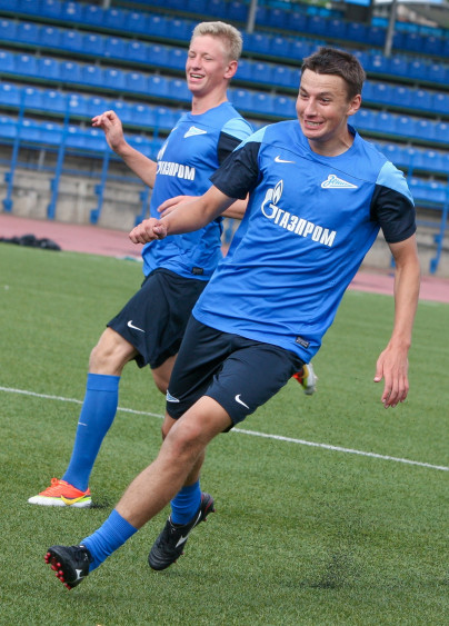 Тренировка «Зенит-2» перед игрой с ФК  «Химки»