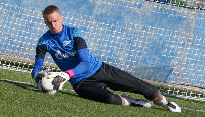 Тренировка «Зенит-2» перед игрой с ФК  «Химки»