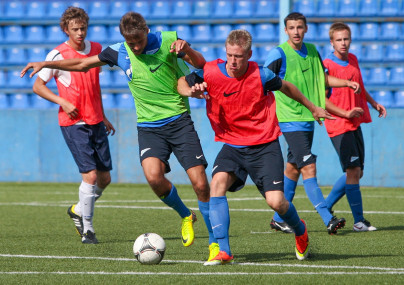 Тренировка «Зенит-2» перед игрой с ФК  «Химки»