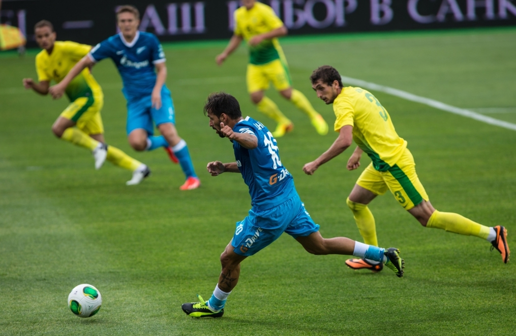 СОГАЗ-Чемпионата России 2013/2014, матч «Зенит» — «Анжи»