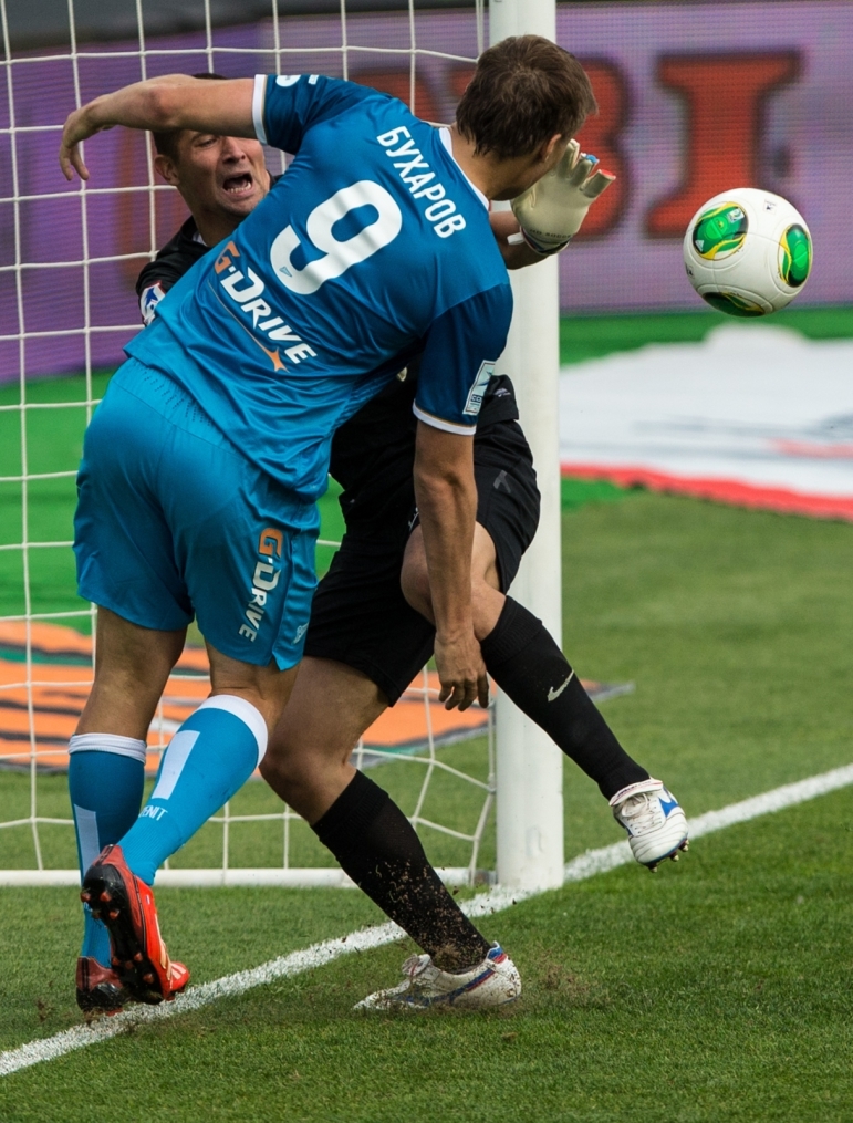 СОГАЗ-Чемпионата России 2013/2014, матч «Зенит» — «Анжи»