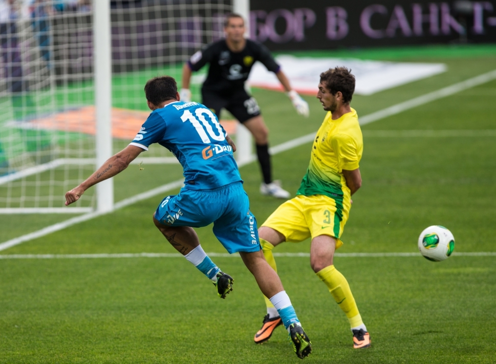 СОГАЗ-Чемпионата России 2013/2014, матч «Зенит» — «Анжи»