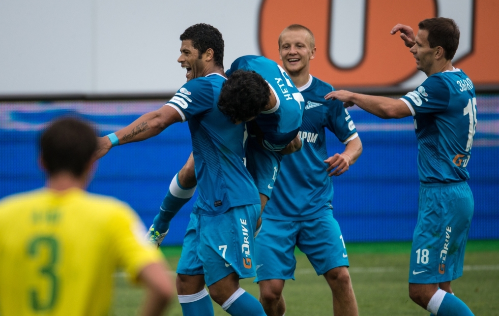 СОГАЗ-Чемпионата России 2013/2014, матч «Зенит» — «Анжи»