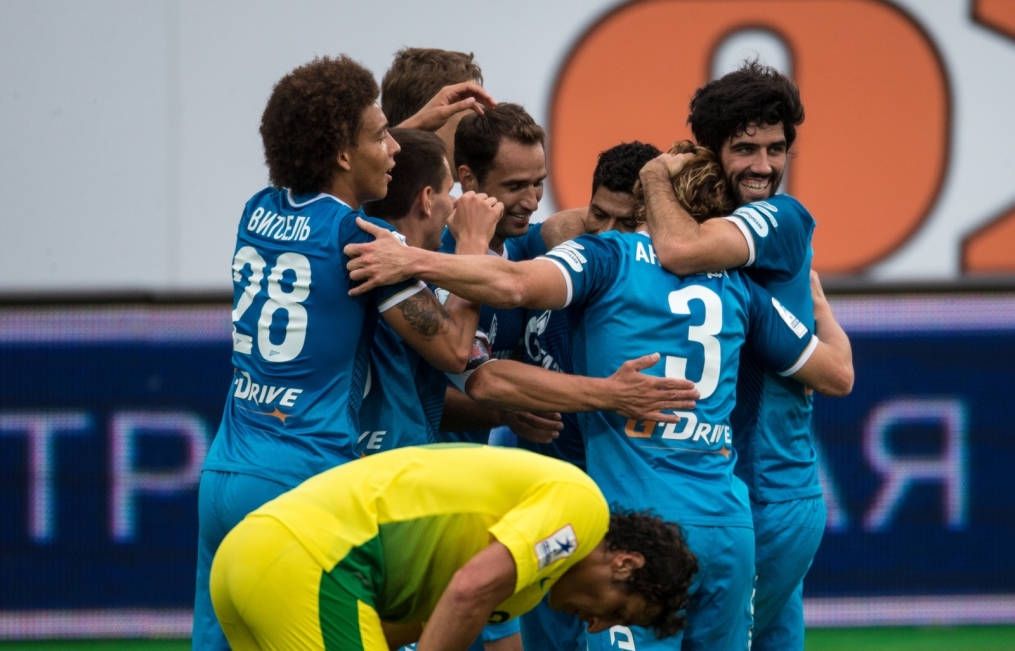 СОГАЗ-Чемпионата России 2013/2014, матч «Зенит» — «Анжи»