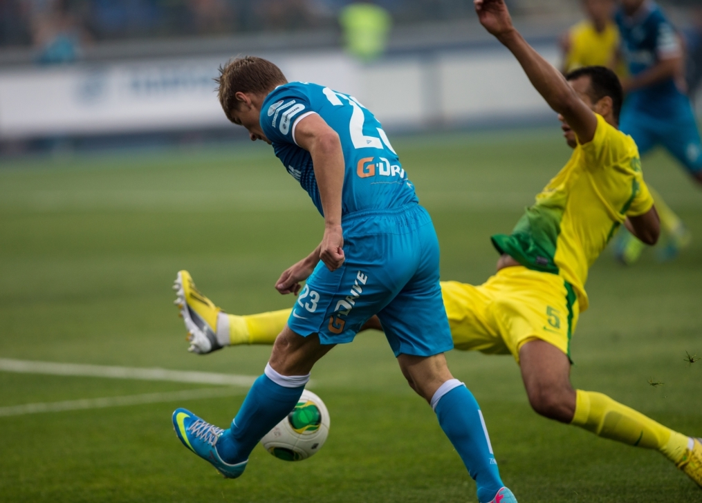 СОГАЗ-Чемпионата России 2013/2014, матч «Зенит» — «Анжи»