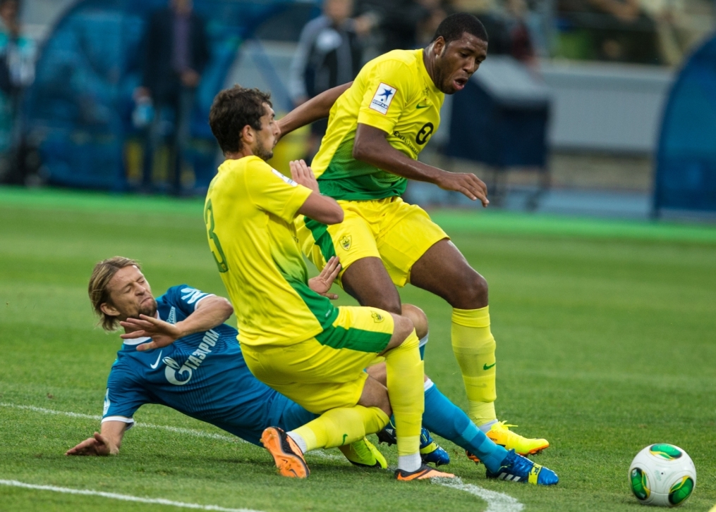 СОГАЗ-Чемпионата России 2013/2014, матч «Зенит» — «Анжи»