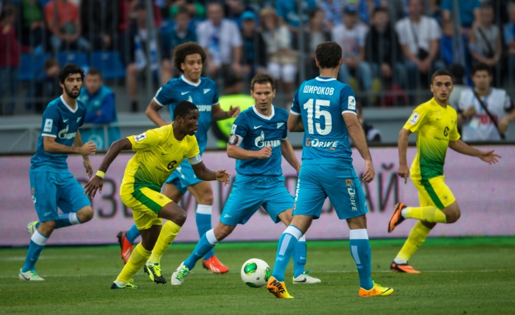 СОГАЗ-Чемпионата России 2013/2014, матч «Зенит» — «Анжи»