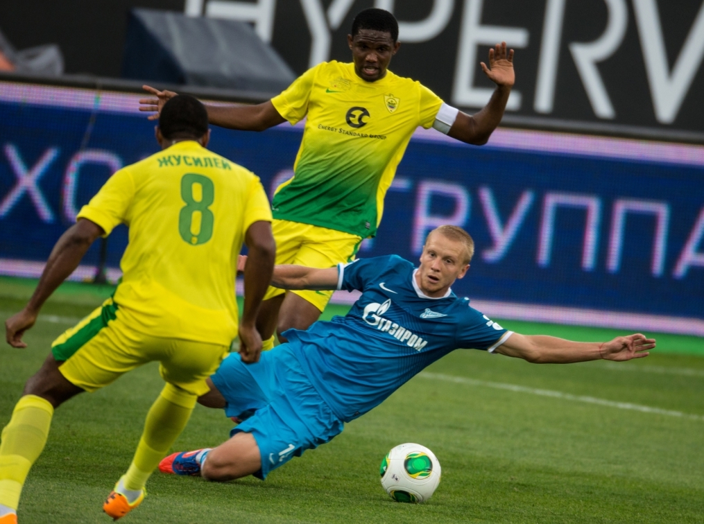 СОГАЗ-Чемпионата России 2013/2014, матч «Зенит» — «Анжи»