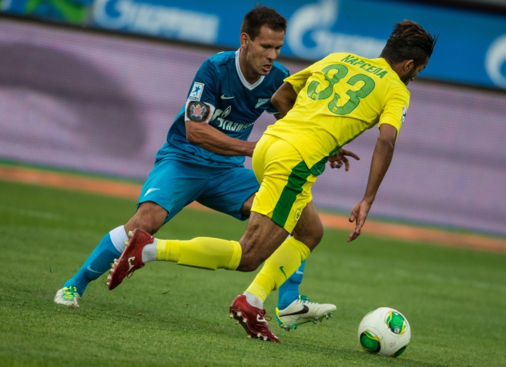 СОГАЗ-Чемпионата России 2013/2014, матч «Зенит» — «Анжи»