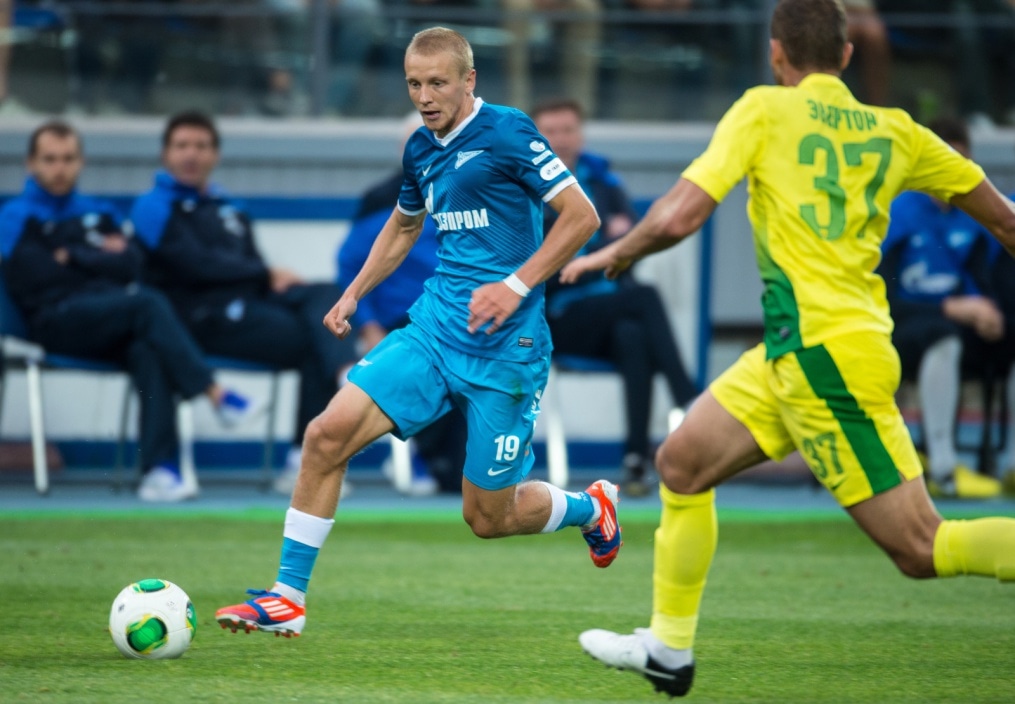 СОГАЗ-Чемпионата России 2013/2014, матч «Зенит» — «Анжи»