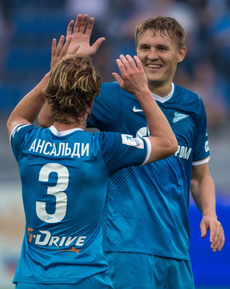 СОГАЗ-Чемпионата России 2013/2014, матч «Зенит» — «Анжи»