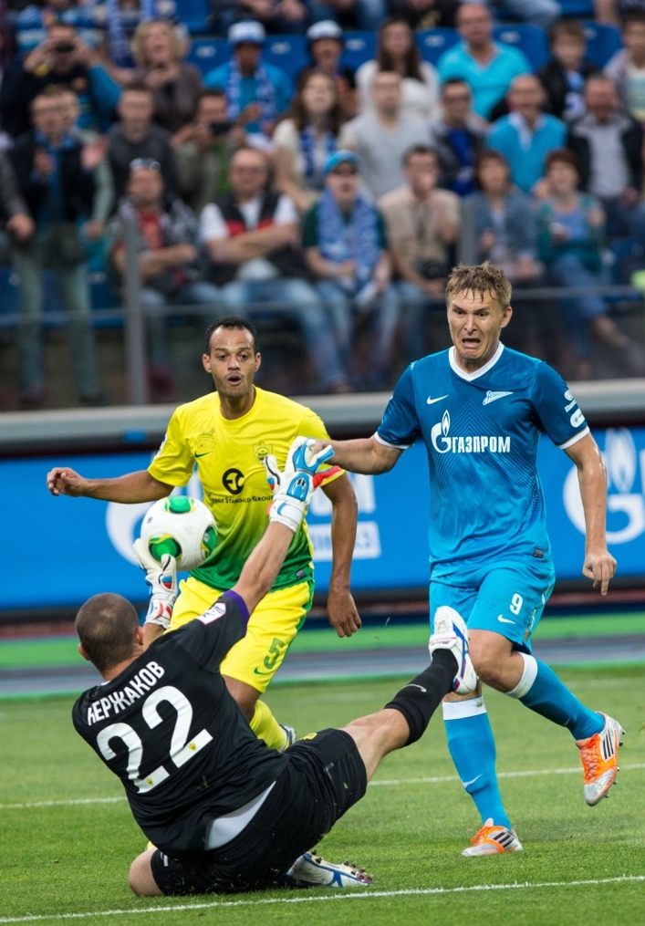 СОГАЗ-Чемпионата России 2013/2014, матч «Зенит» — «Анжи»