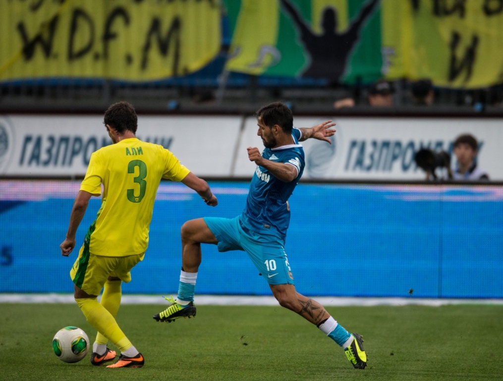 СОГАЗ-Чемпионата России 2013/2014, матч «Зенит» — «Анжи»