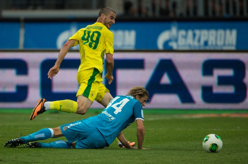 СОГАЗ-Чемпионата России 2013/2014, матч «Зенит» — «Анжи»