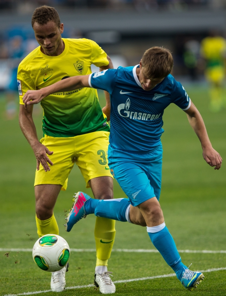 СОГАЗ-Чемпионата России 2013/2014, матч «Зенит» — «Анжи»