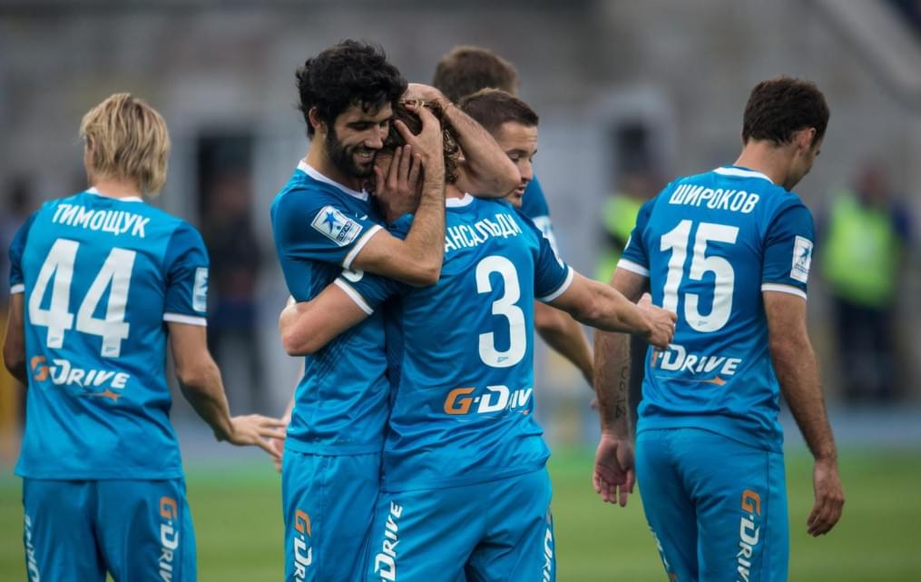 СОГАЗ-Чемпионата России 2013/2014, матч «Зенит» — «Анжи»