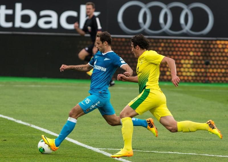 СОГАЗ-Чемпионата России 2013/2014, матч «Зенит» — «Анжи»