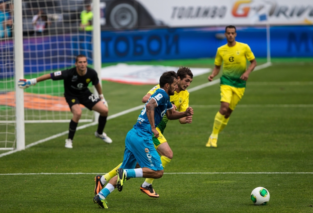 СОГАЗ-Чемпионата России 2013/2014, матч «Зенит» — «Анжи»