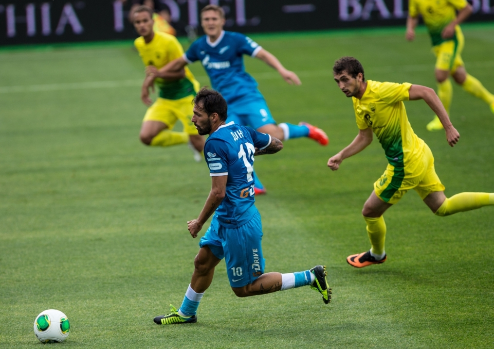 СОГАЗ-Чемпионата России 2013/2014, матч «Зенит» — «Анжи»