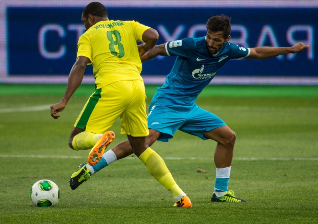 СОГАЗ-Чемпионата России 2013/2014, матч «Зенит» — «Анжи»