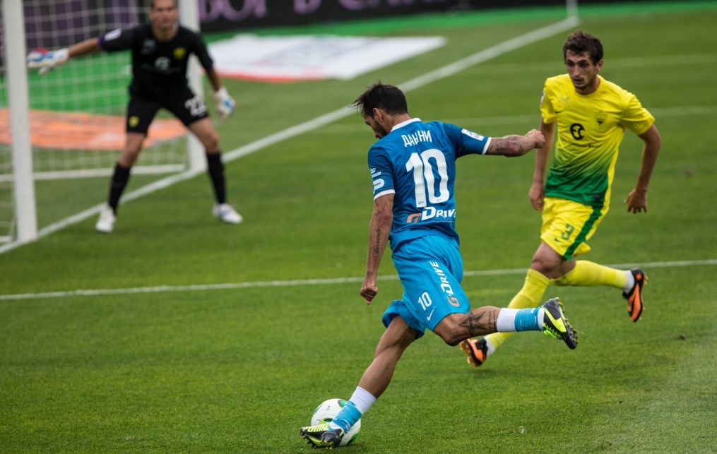 СОГАЗ-Чемпионата России 2013/2014, матч «Зенит» — «Анжи»