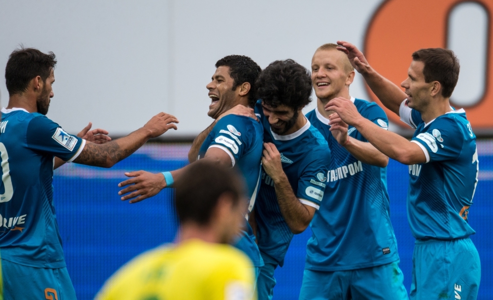 СОГАЗ-Чемпионата России 2013/2014, матч «Зенит» — «Анжи»