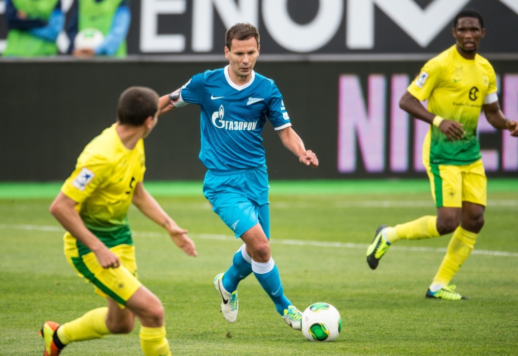 СОГАЗ-Чемпионата России 2013/2014, матч «Зенит» — «Анжи»